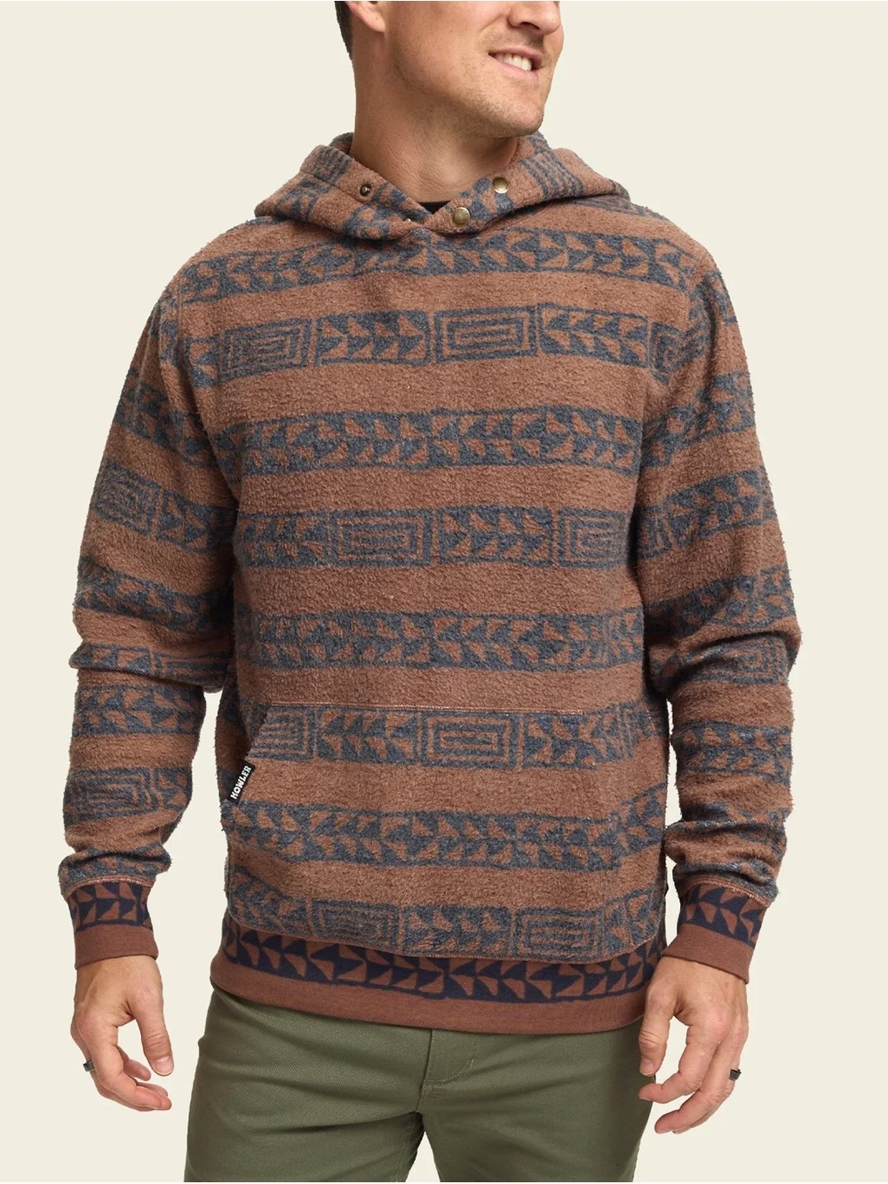Men's Howler Bros Tajima Aztec Hoodie
